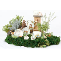 ブルーム 美濃焼 林民和ひなたの森丸碗（M）/roundbowl（M）/くま・椿/7.5×9×6.5cm 16599 1セット（5個：1個入×5箱）（直送品）