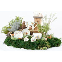 ブルーム 美濃焼 林民和ひなたの森丸碗（M）/roundbowl（M）/りす・葡萄/7.5×9×6.5cm 16603 1セット（5個：1個入×5箱）（直送品）