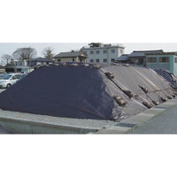 萩原工業 UVメタリックシルバーシート 3.6m×5.4m MTS3-3654（直送品）