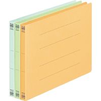 プラス フラットファイル 032N B5E イエロー 10冊 NO.032N10YL（直送品）