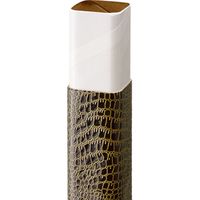 角筒 47×300mm ワニ皮 12本入 K4-30 銀鳥産業（直送品）