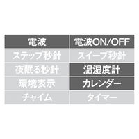 セイコータイムクリエーション ハイブリッドデジタル電波時計掛置兼用 ZS451S 1個