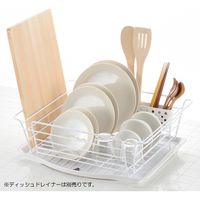 リッチェル ラクール ドレイニングトレーL ホワイト 4973655224519 1セット(2個)（直送品）