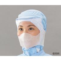 ホワイトマックス 立体マスク 毛髪落下対策ワイドサイズ 1PLY 頭掛けタイプ FM-709A 1ケース(3000枚) 62-9849-35（直送品）