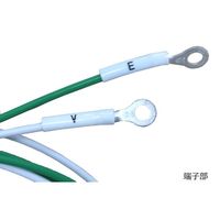 マイ・テープヒーター Max.180℃ リード線1m付 丸端子付 TF/SB-35A 200V 67W 2.0m 63-1337-57（直送品）