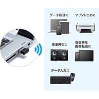 サンワサプライ Bluetooth 4.0 USBアダプタ(class1) MM-BTUD46 1個