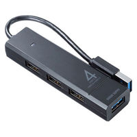 USBハブ　USB3.2Gen1　USB3.2Gen1×1、USB2.0×3　USBポート　USB-3H421BK　サンワサプライ　1個