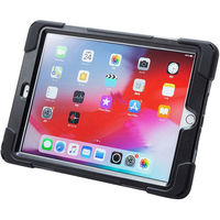 サンワサプライ iPad9.7インチ 耐衝撃ケース(ハンドル、スタンド、ショルダーベルト付き) PDA-IPAD1017BK 1個（直送品）