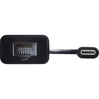 サンワサプライ USB3.1 TypeC-LAN変換アダプタ（ブラック） USB-CVLAN2BK 1個（直送品）