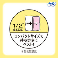 【生理用品】 ナプキン 昼用 羽つき 21.5cm センターインコンパクト1/2 無香料 1セット（22枚×18） ユニ・チャーム