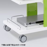 サンワサプライ プロジェクターカート 幅450×奥行701×高さ800mm ホワイト PR-9N 1個（直送品）