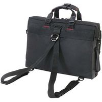 ウノフク BAGGEX LIGHTNING ブリーフケース（ダブルルーム型） ブラック 23-5515-10（直送品）