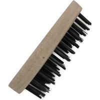 福井 小判型ワイヤーブラシ 6行 511003（直送品）