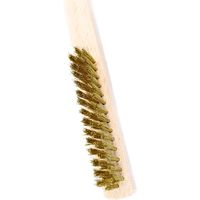 福井 木柄真鍮ブラシ 3行 511006（直送品）