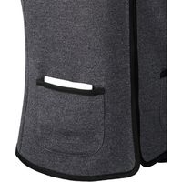 フォーク nuovo ニットジャケット グレー 13号 FN1609-5（直送品）