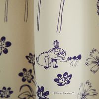 スミノエ MOOMIN セミオーダー カーテン ハイドアンドシーク 2300×2450mm アイボリー 1セット(2枚入)（直送品）
