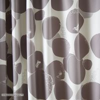 スミノエ MOOMIN セミオーダー カーテン ロックパターン 2800×1000mm ダークグレー 1セット(2枚入)（直送品）