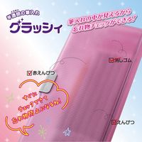 ビバリー 筆入れ グラッシィ ピンク PNC-008 1個（直送品）