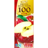 【アウトレット】エルビー Fruits Selection100 アップル 200ml 1セット（48本）パック飲料 りんご
