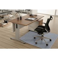 スミノエ PIECEピース デスクマット ホームミスト 1100×1300mm ローズ 1枚（直送品）