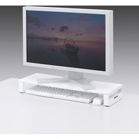 【アウトレット】サンワサプライ USBハブ付き机上液晶モニタースタンド MR-LC201HWN 1個（直送品）