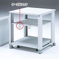 サンワサプライ レーザープリンタスタンド(W654×D700mm) LPS-T108N2 1台（直送品）