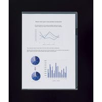 ライオン事務器 抗菌 クリアホルダーA4 50枚パック CF-6AB-50P 1パック