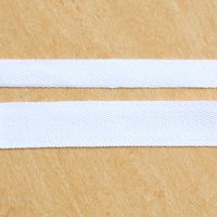 日本紐釦貿易 乙姫印 特上綾テープ 衣料用ひも 徳用 幅15mm×30m 白晒/綾織り No.5 F9-AY15-10 30m巻×10巻入