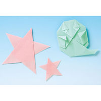 トーヨー 光るおりがみ 2色 15×15cm 007060 1冊（5枚）