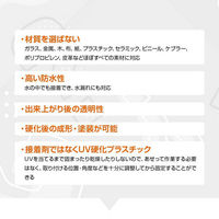 【瞬間接着剤】 UV BONDY ユーブイ ボンディ スターターキット 10ml UBーS10 UB-S10 1本