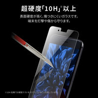 MSソリューションズ iPhone SE 第3/第2世代/8/7/6s/6 ガラスフィルム BLカット LP-ISS22FGB 1個