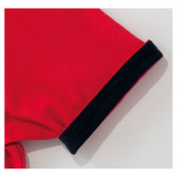 ボンマックス 2WAYカラーポロシャツ　MS3116-3　レッド　SS　1枚（直送品）