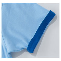 ボンマックス 2WAYカラーポロシャツ　MS3116-6　サックス　SS　1枚（直送品）