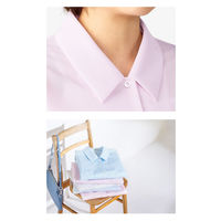 ボンマックス 半袖ブラウス　RB4561-6　ブルー　15号 4544316083686 1枚（直送品）