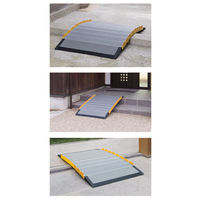 シコク 車いす用スロープ　段ない・ス　ロールタイプ　630-080　80cm 4560373680521 1台（直送品）