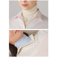 セルヴァン シルク入り衿もとカバー 009621800 パープル 4989838130348 1枚（直送品）