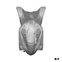 【バイク用品】大阪繊維資材 鍵穴付タフタバイクカバー カバーパッド入 シルバー Mサイズ IMA91202 1袋（直送品）
