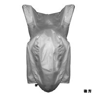 【バイク用品】大阪繊維資材 ツーロックバイクカバー 警報プリント入 シルバー LLサイズ IMA92204 1袋（直送品）