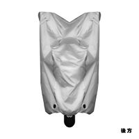 【バイク用品】大阪繊維資材 ツーロックバイクカバー シルバー Lサイズ IMA92103 1袋（直送品）