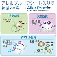 イケヒコ ベッドパッド 消臭 1400×2000mm 1192030370301 1枚（直送品）