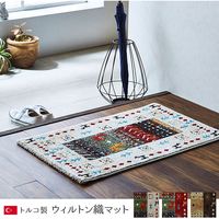 イケヒコ イビサ2 玄関マット 700×1200mm ブラウン 1311190066401 1枚（直送品）