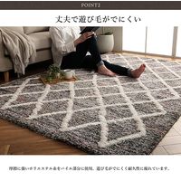 イケヒコ アザレア カーペット 1330×1900mm 1320270010201 1枚（直送品）