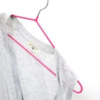 トレードワン ノンスリップスリムハンガー12P:ホワイト、ブラック、ブルー、レッド 30596 1セット(8個)（直送品）