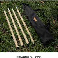 S'more（スモア） 付け替え用 アルミ テントポール タープポール 直径28mm ナチュラルデザイン 滑り止め加工 収納バッグ付き 1個（直送品）