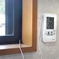 クレセル IN-OUTデジタル温度計 AP-09 1台