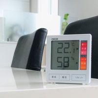クレセル デジタル温湿度計 CR-1180W 1台