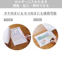 キングジム ナナメクリ ホルダー 5P アソート 880-5A 3パック