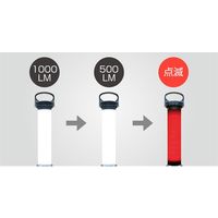 片山利器 #202051 LEDシリンダーライトミニBT-1000CL 1本（直送品）