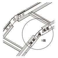 ネグロス電工 上下自在継ぎ金具 ノンボンド SSRFG1NB 1個（直送品）