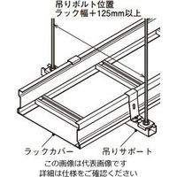 ネグロス電工 下面カバー対応振止め金具 QRS8 1個（直送品）